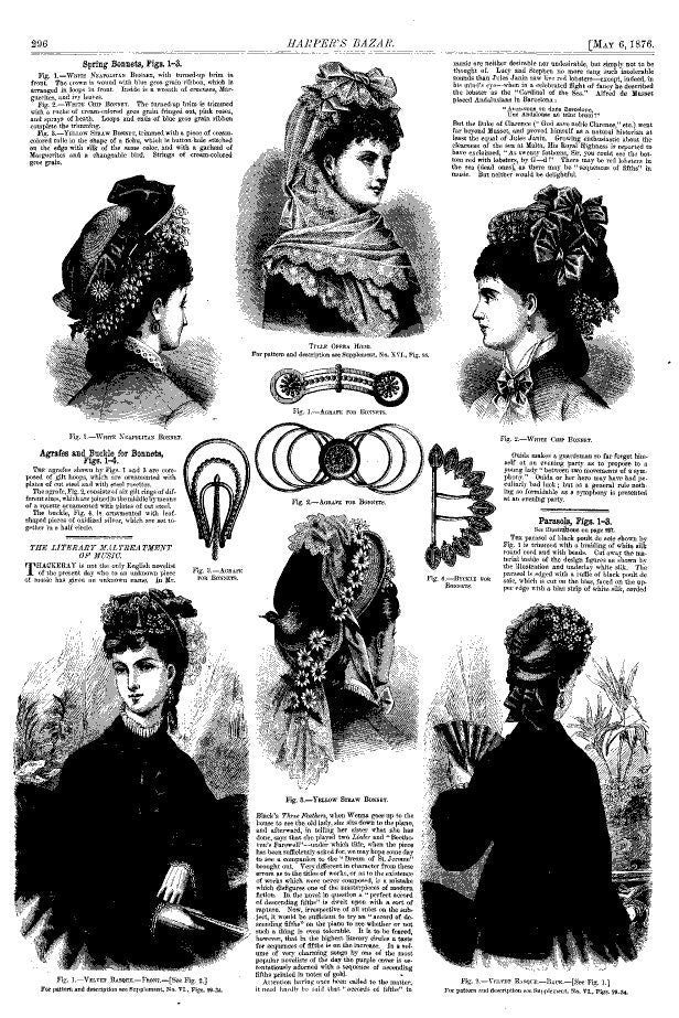 1870s Ladies Velvet Basque - 1876 Victorian Era Pattern #E0173 - 32/34 Inch Bust
