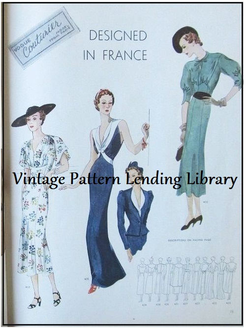 1930s Ladies Evening Gown With Jacket - Reproduction 1936 Sewing Pattern #T0435 - 34 Inch Bust