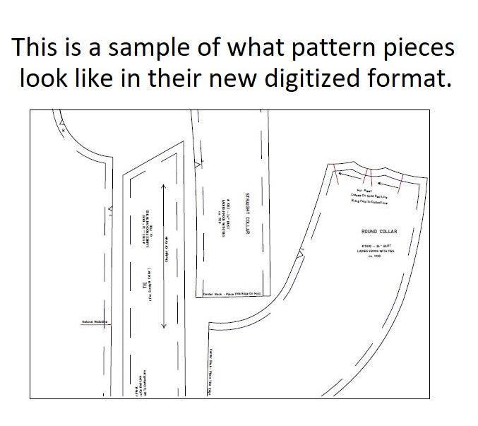 1920s Ladies Dress With Side Pleats - Reproduction 1924 Sewing Pattern #Z3533 - 38 Inch Bust