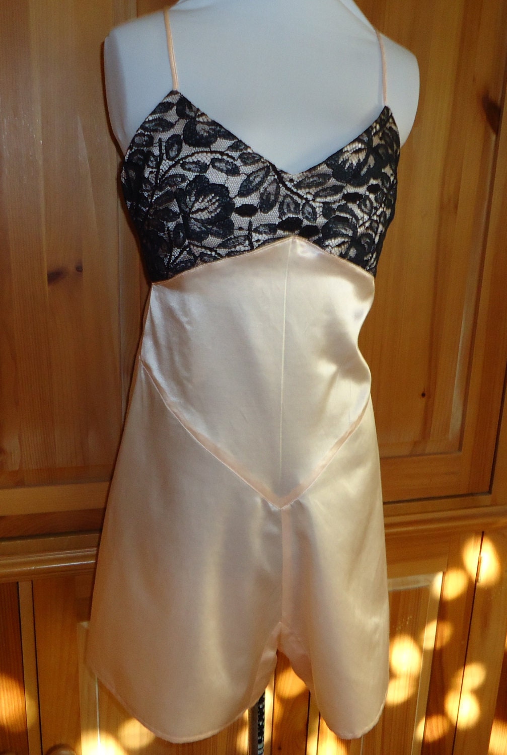 1930s Ladies Step-In Combination Undergarment with Low Back - Reproduction 1931 Sewing Pattern #T6629 - 34 Inch Bust