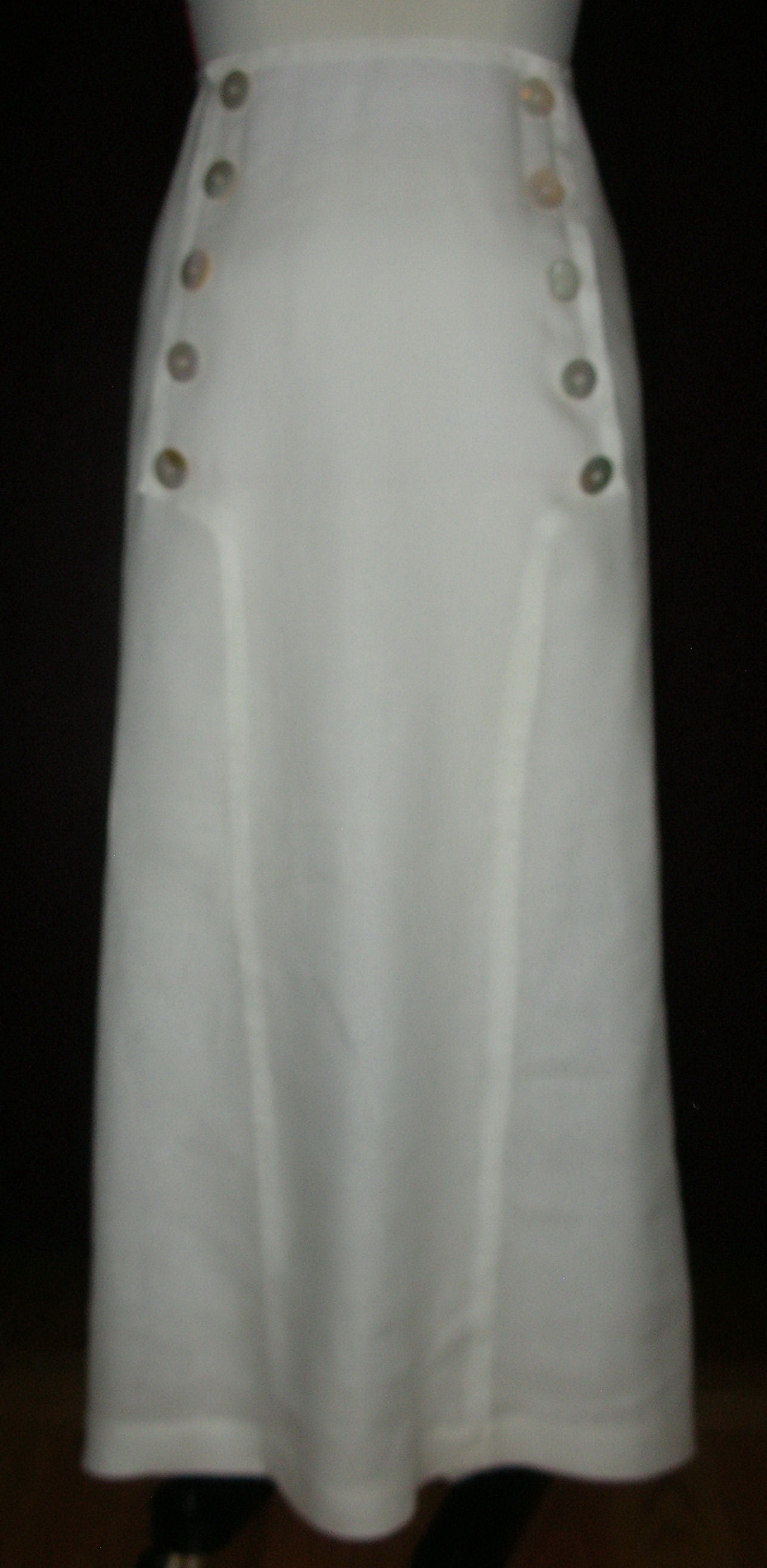 1910s Ladies Skirt with Soutache Detailing - 1912 Pattern #E0162 - 25 Inch Waist