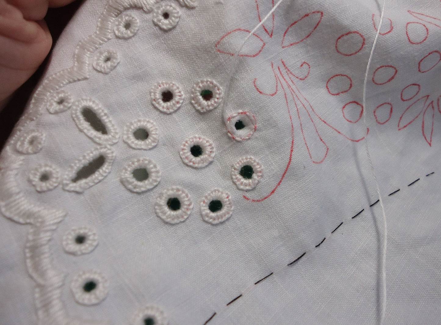 1910s Ladies Dress with Embroidered Collar - 1912 Pattern #E4016 - 34 Inch Bust