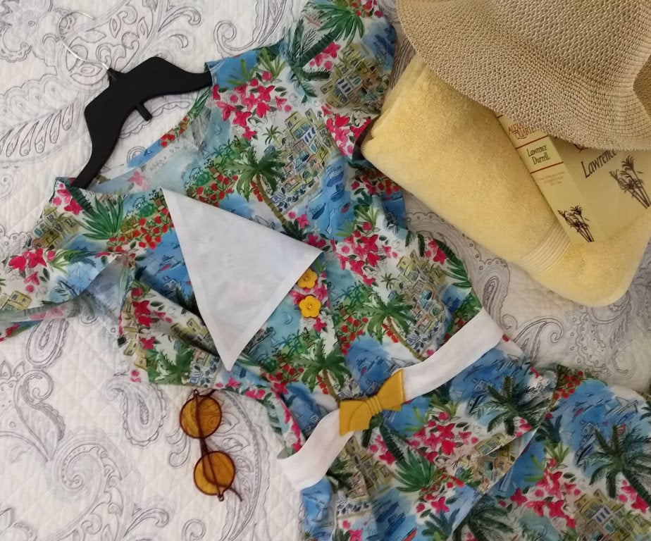 1930s Ladies Beach Pajamas - Loungewear - Pattern #T1536 - 36 Inch Bust