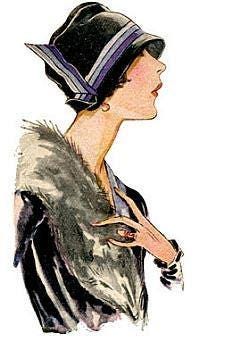 1920s Ladies Cloche Hat in Two Styles - Reproduction 1927 Sewing Pattern #H1603