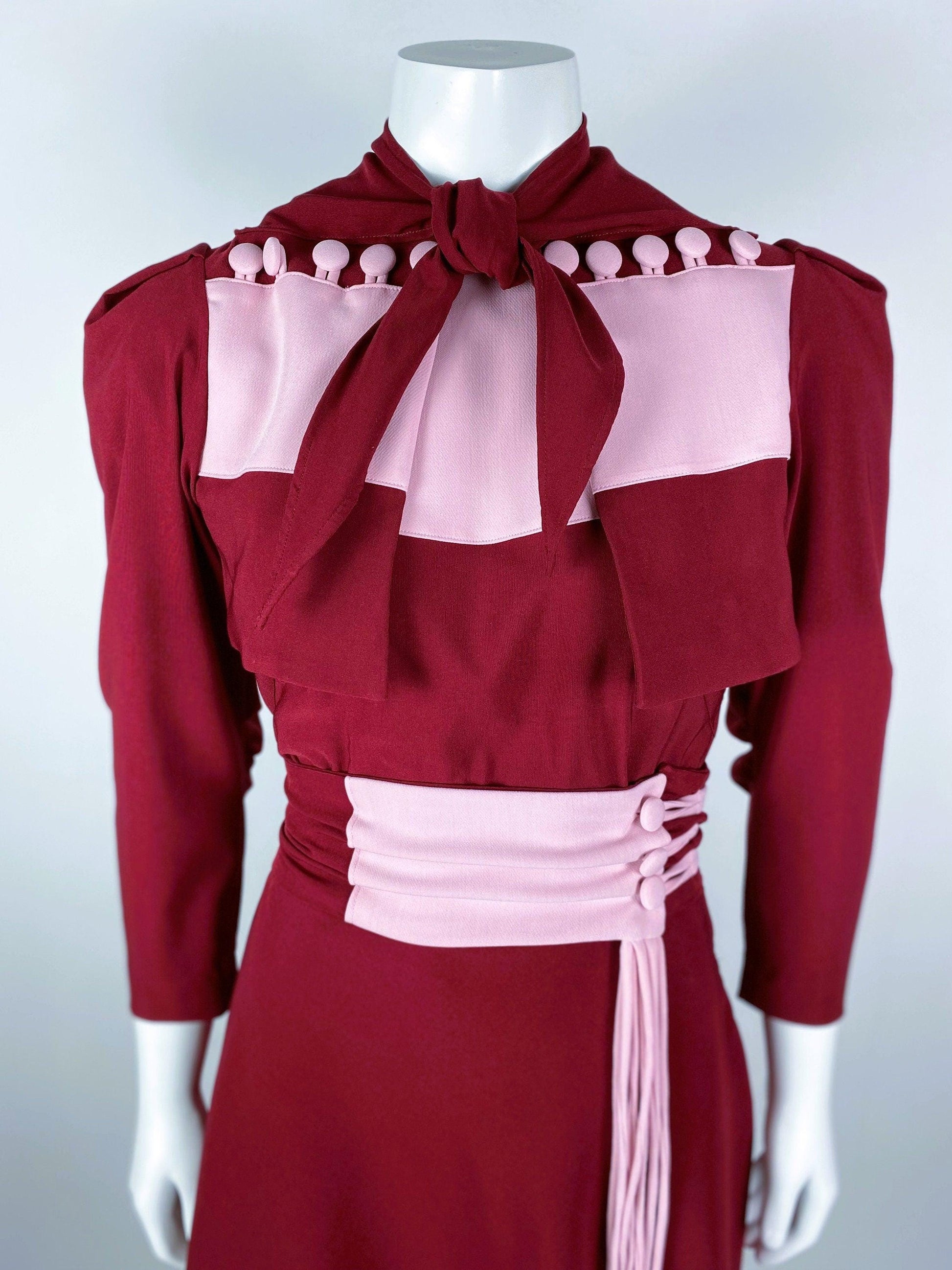 1930s Slimline Dress, Bolero and Tie-On Skirt - Bust 34" - Pattern #2563-34 [PDF - PRINT AT HOME]