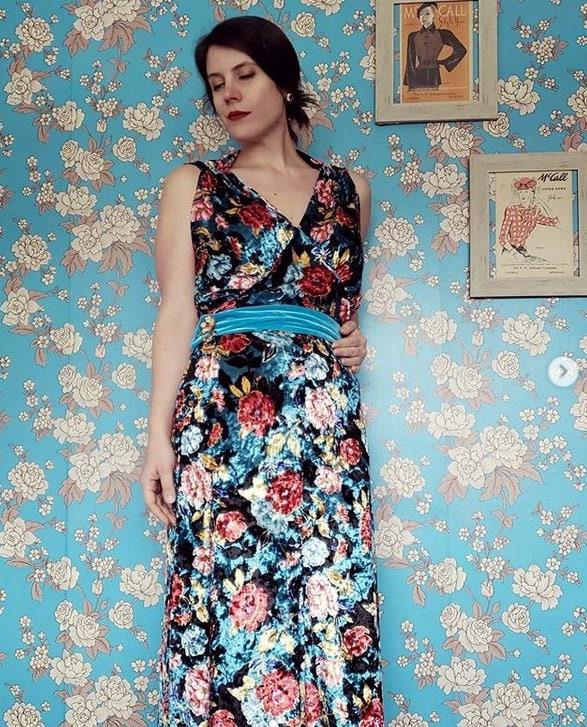 1930s Evening Gown With Optional Jacket - INSTANT DOWNLOAD - Reproduction 1936 Sewing Pattern #T8119 - 36 Inch Bust [PDF - PRINT AT HOME]