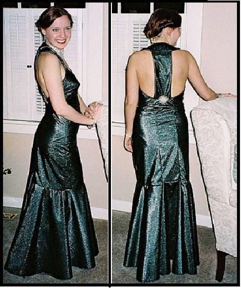 1930s Ladies Evening Gown With T-Back Band - INSTANT DOWNLOAD - Reproduction 1931 Sewing Pattern #T5902 - 34 Inch Bust [PDF - PRINT AT HOME]