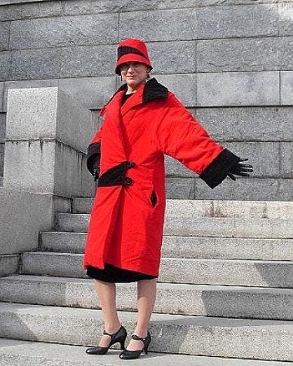 1920s Ladies Coat With Large Sleeves - INSTANT DOWNLOAD - Reproduction 1923 Sewing Pattern #Z1652 - 34 Inch Bust [PDF - PRINT AT HOME]