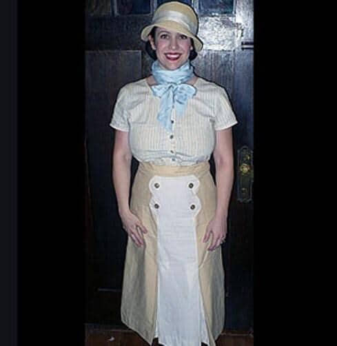 1930s Ladies Skirt With Patch Pockets - INSTANT DOWNLOAD - Reproduction 1936 Sewing Pattern #T1047 - 30 Inch Waist [PDF - PRINT AT HOME]