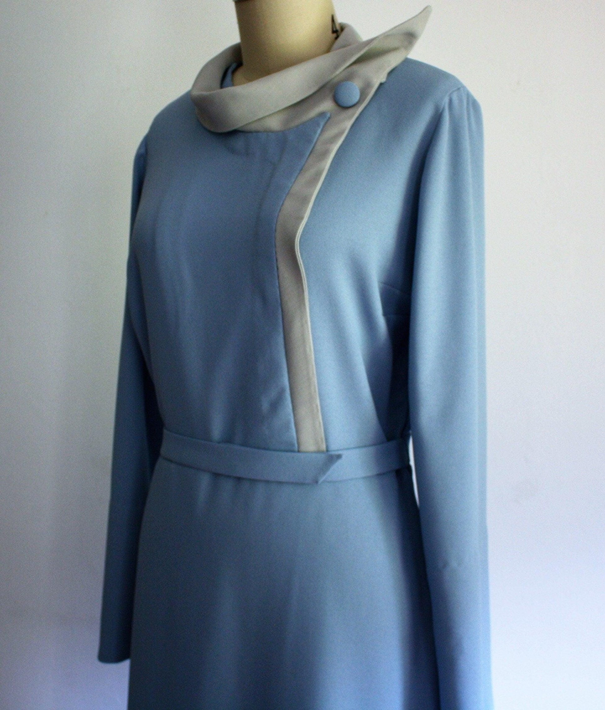 1930s Ladies Draped-Style Day Dress - INSTANT DOWNLOAD - Reproduction 1935 Sewing Pattern #T5887 - 32 Inch Bust [PDF - PRINT AT HOME]