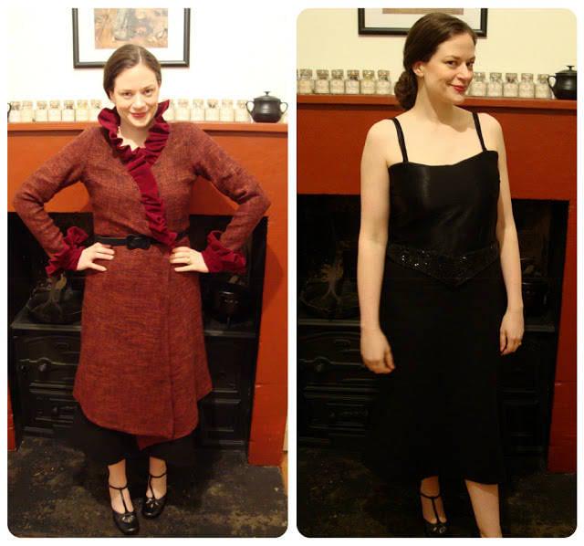 1930s Ladies Tunic Dress Ensemble - Reproduction 1933 Sewing Pattern #T7592- INSTANT DOWNLOAD - 36 Inch Bust [PDF - PRINT AT HOME]