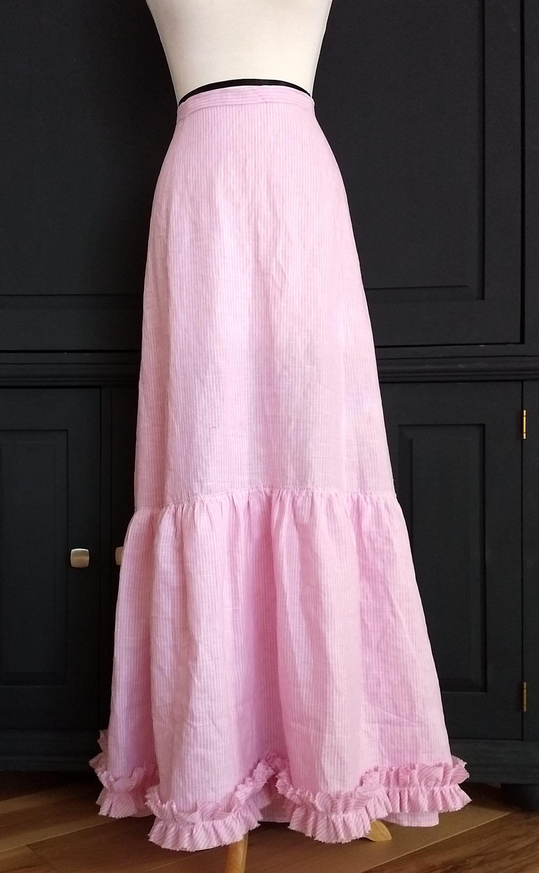 1908 Ladies 5-Gore Petticoat - INSTANT DOWNLOAD - Pattern #E2907 - 28 Inch Waist [PDF - PRINT AT HOME]