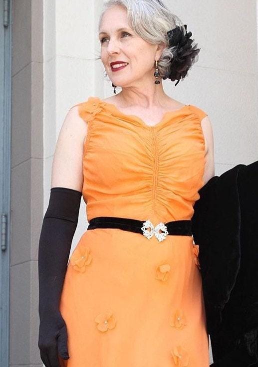 1930s Ladies Evening Gown With Wide Ruffle - INSTANT DOWNLOAD - Reproduction 1936 Sewing Pattern #T9037 - 38 Inch Bust [PDF - PRINT AT HOME]