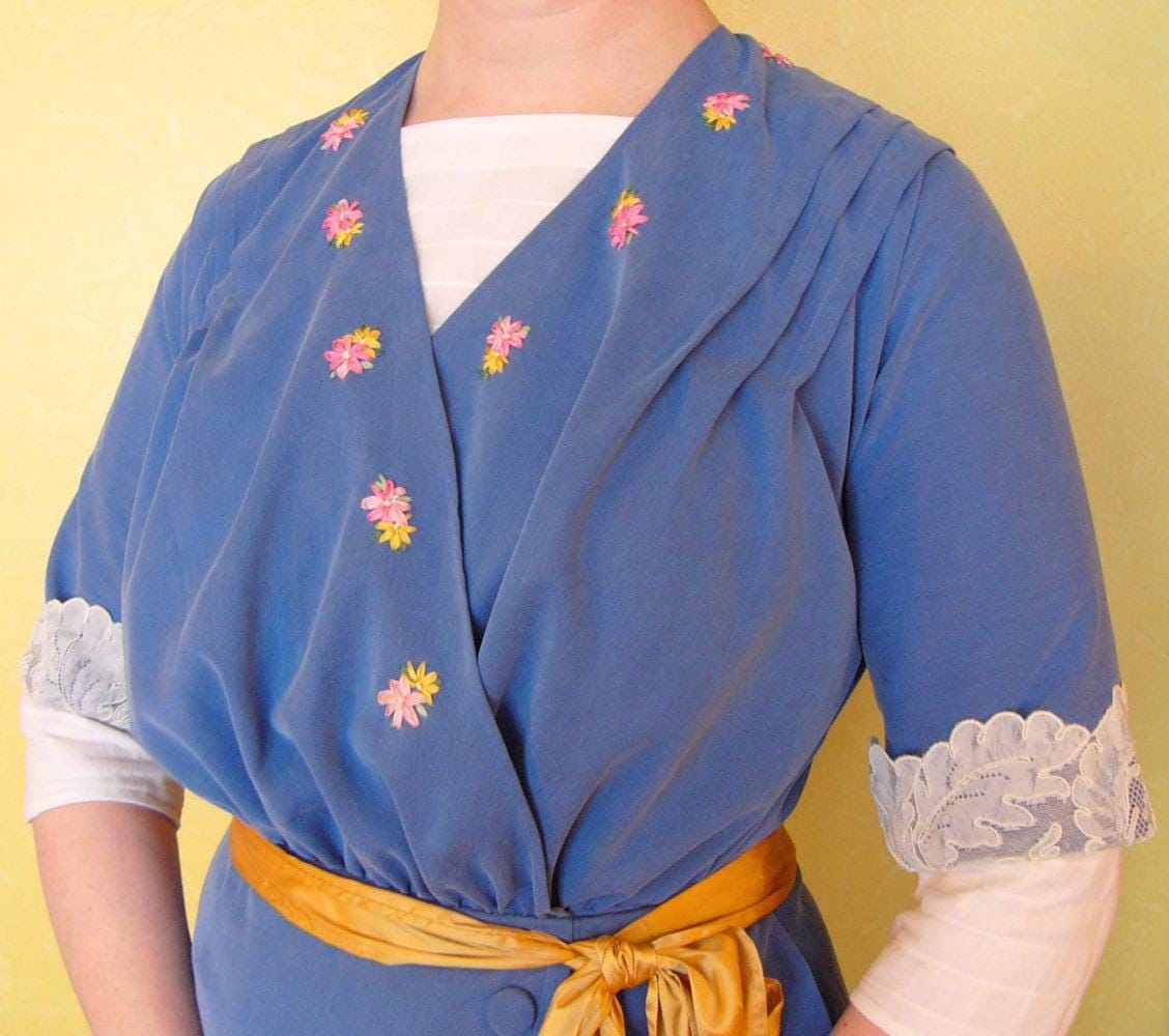 1912 Ladies Waist in Four Styles - INSTANT DOWNLOAD - Pattern #E4925 - 36 Inch Bust [PDF - PRINT AT HOME]