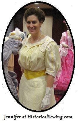 1900s Ladies Blouse With Tucked Front - INSTANT DOWNLOAD - 1904-05 Pattern #E9322 - 36 Inch Bust [PDF - PRINT AT HOME]