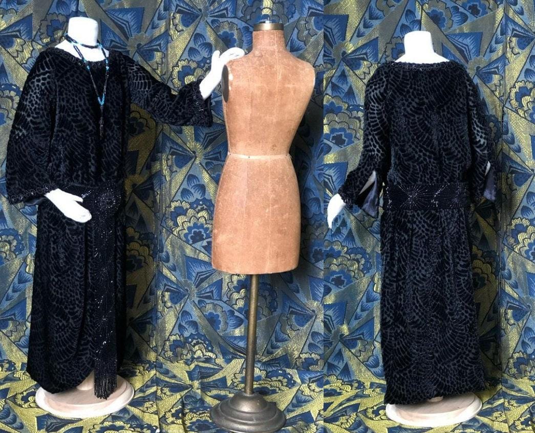 1920s Ladies Slip-Over Dress With Belt - INSTANT DOWNLOAD - Reproduction 1923 Sewing Pattern #Z4558 - 40 Inch Bust [PDF - PRINT AT HOME]